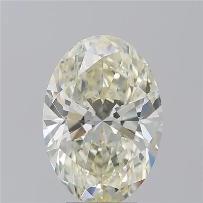5.03ct K VS2 Rare Carat Ideal Cut Oval Diamond