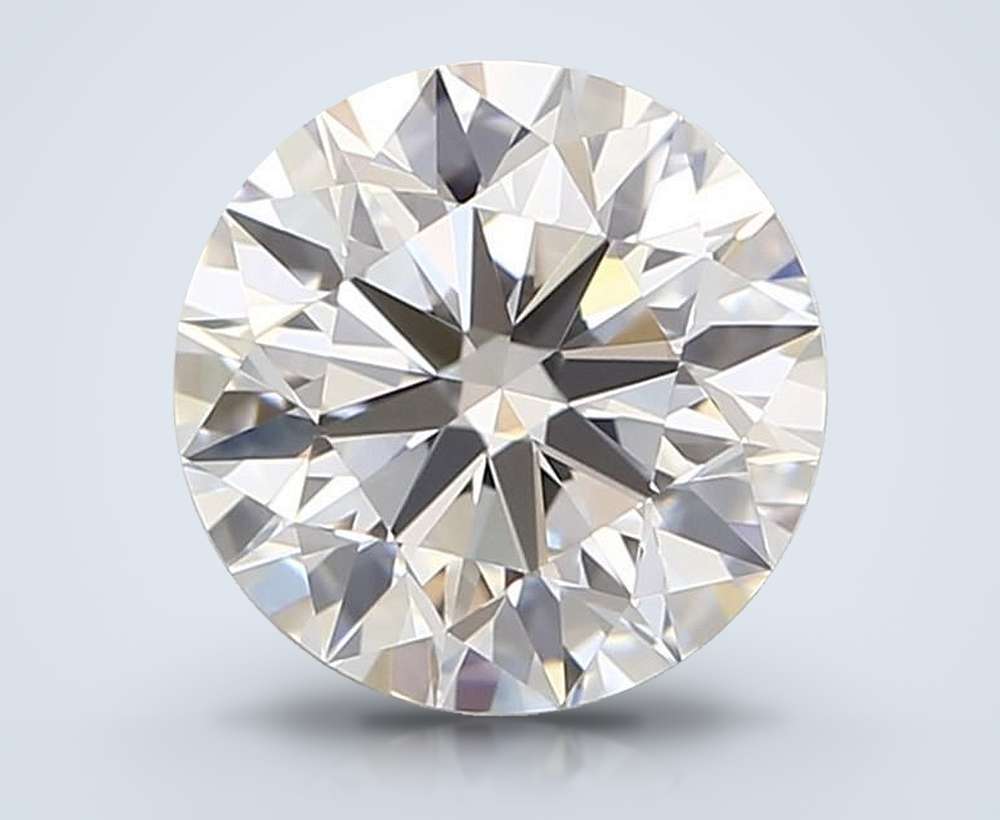 0.81ct D VVS2 Rare Carat Ideal Cut Round Diamond