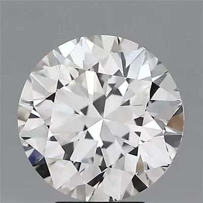 4.01ct G VVS2 Rare Carat Ideal Cut Round Diamond