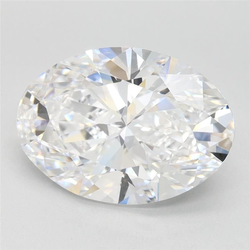 2.89ct D VVS1 Very Good Cut Oval Lab Grown Diamond