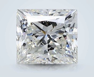 1.92ct J SI2 Very Good Cut Princess Diamond