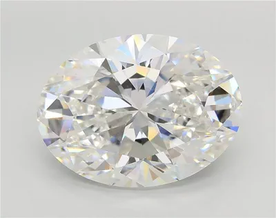 10.04ct F VS1 Very Good Cut Oval Lab Grown Diamond