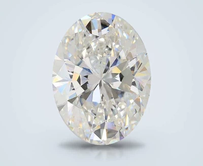 10.04ct F VS1 Very Good Cut Oval Lab Grown Diamond