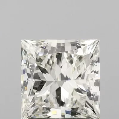 2.01ct I VVS2 Rare Carat Ideal Cut Princess Lab Grown Diamond