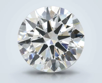 4.02ct D FL Rare Carat Ideal Cut Round Lab Grown Diamond