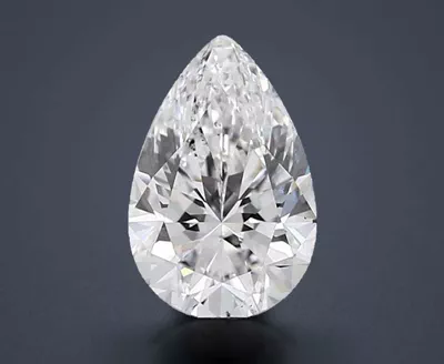 1.19ct E SI1 Rare Carat Ideal Cut Pear Lab Grown Diamond