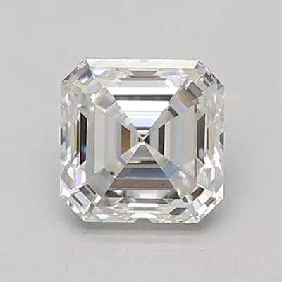 1.09ct D VS1 Excellent Cut Asscher Lab Grown Diamond