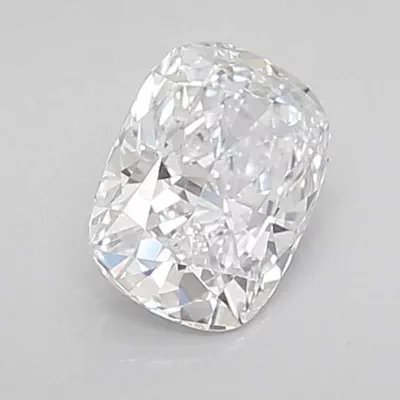0.91ct D VVS1 Rare Carat Ideal Cut Cushion Lab Grown Diamond