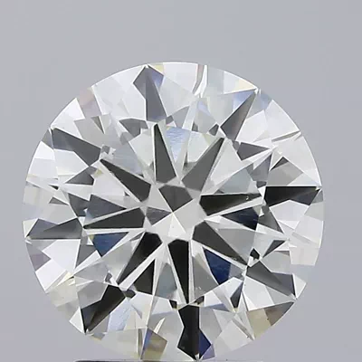 2.51ct K VS1 Excellent Cut Round Lab Grown Diamond