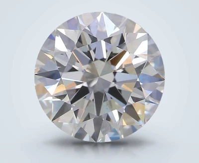 2.06ct E VS2 Rare Carat Ideal Cut Round Lab Grown Diamond