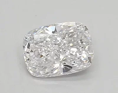 0.42ct D VVS2 Rare Carat Ideal Cut Cushion Lab Grown Diamond