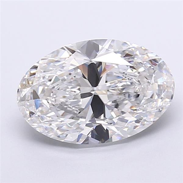 3.05ct E VS1 Rare Carat Ideal Cut Oval Lab Grown Diamond