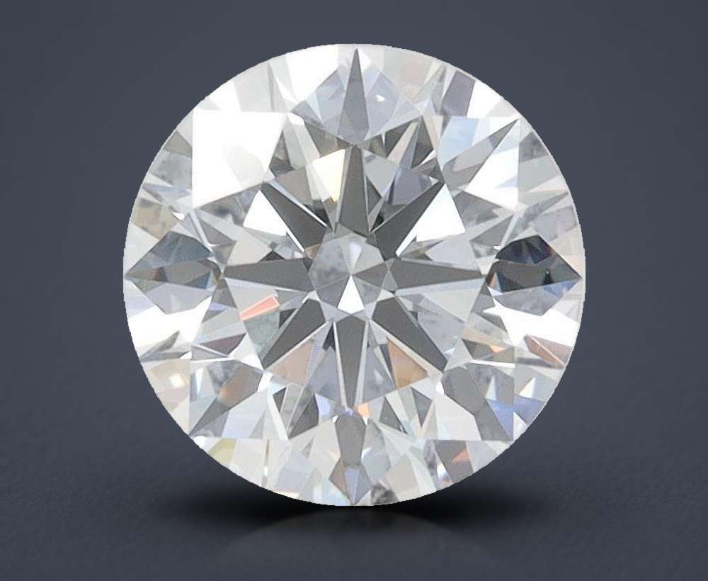2.03ct D VVS1 Rare Carat Ideal Cut Round Lab Grown Diamond