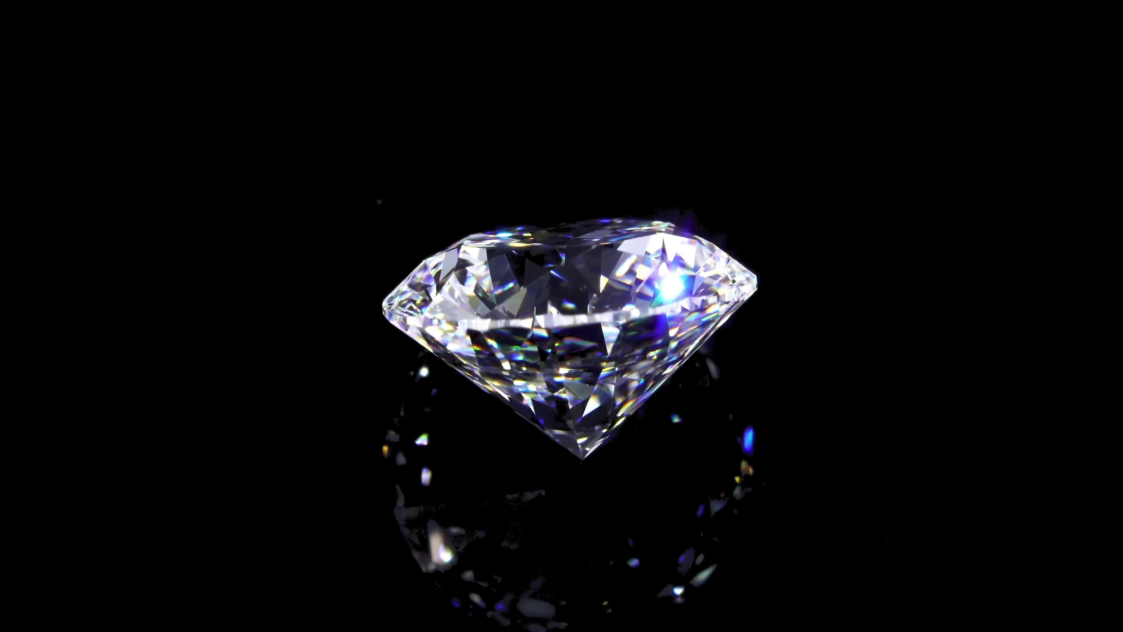 4.11ct D FL Rare Carat Ideal Cut Round Diamond