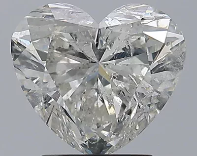 2.51ct I SI2 Rare Carat Ideal Cut Heart Diamond