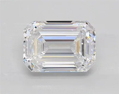 2.03ct D VS1 Rare Carat Ideal Cut Emerald Lab Grown Diamond