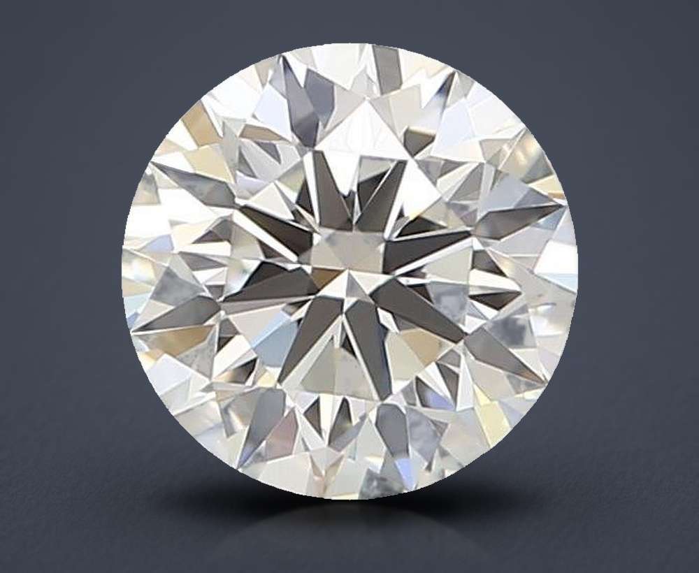 0.54ct G VVS1 Rare Carat Ideal Cut Round Diamond
