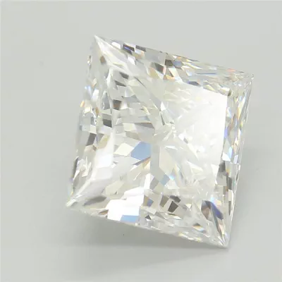 5.05ct E VS1 Rare Carat Ideal Cut Princess Lab Grown Diamond