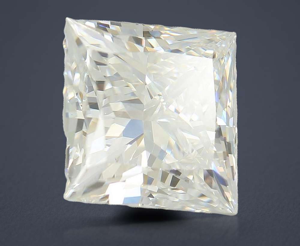 5.05ct E VS1 Rare Carat Ideal Cut Princess Lab Grown Diamond