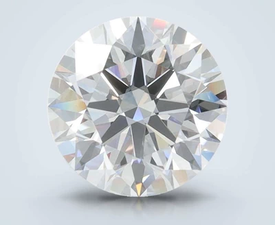 2.45ct D VVS2 Rare Carat Ideal Cut Round Lab Grown Diamond