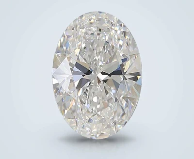 3.07ct D VS1 Rare Carat Ideal Cut Oval Lab Grown Diamond