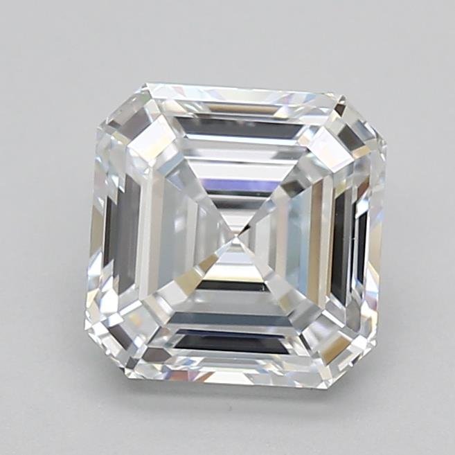 2.18ct D VVS1 Rare Carat Ideal Cut Asscher Lab Grown Diamond