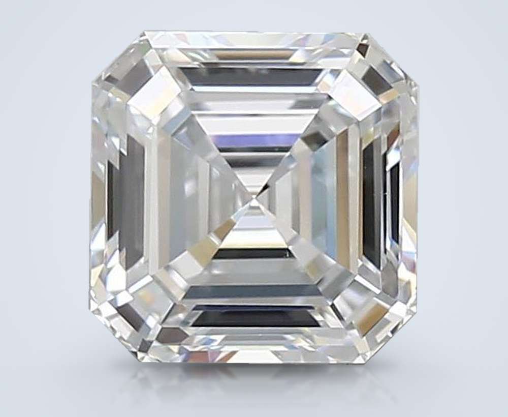 2.18ct D VVS1 Rare Carat Ideal Cut Asscher Lab Grown Diamond