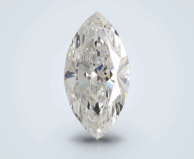 3.01ct F VS1 Rare Carat Ideal Cut Marquise Lab Grown Diamond