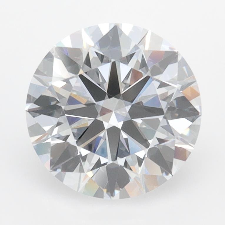2.00ct D VS2 Rare Carat Ideal Cut Round Lab Grown Diamond
