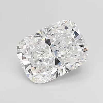 3.04ct E VVS2 Rare Carat Ideal Cut Cushion Lab Grown Diamond