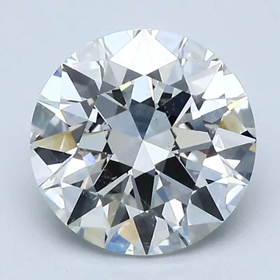 2.01ct H SI1 Rare Carat Ideal Cut Round Diamond