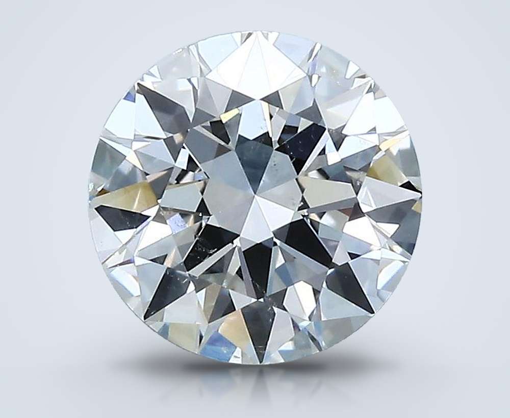 2.01ct H SI1 Rare Carat Ideal Cut Round Diamond