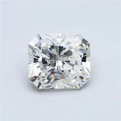 5.13ct H SI1 Rare Carat Ideal Cut Radiant Diamond