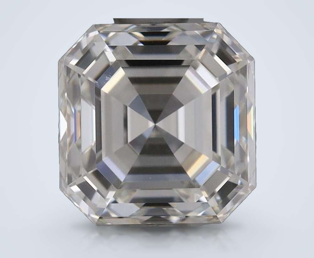 0.90ct H VVS1 Very Good Cut Asscher Diamond