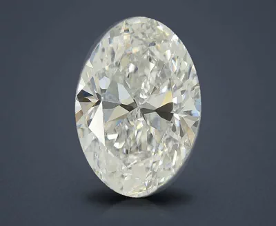 4.04ct E VVS2 Rare Carat Ideal Cut Oval Lab Grown Diamond