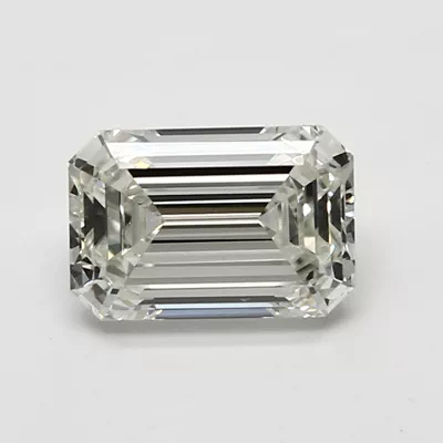 1.00ct K VVS2 Rare Carat Ideal Cut Emerald Diamond