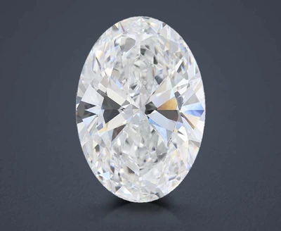 5.01ct D VS1 Rare Carat Ideal Cut Oval Lab Grown Diamond