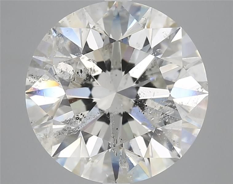 8.01ct G SI2 Rare Carat Ideal Cut Round Diamond