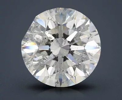 8.01ct G SI2 Rare Carat Ideal Cut Round Diamond