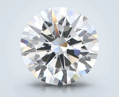 4.02ct G VVS2 Rare Carat Ideal Cut Round Lab Grown Diamond