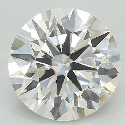 1.08ct D VS2 Very Good Cut Round Lab Grown Diamond