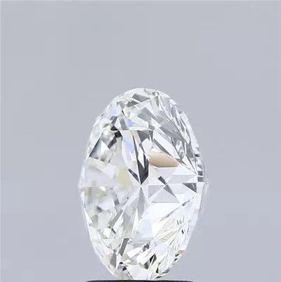 3.57ct I SI1 Rare Carat Ideal Cut Round Diamond