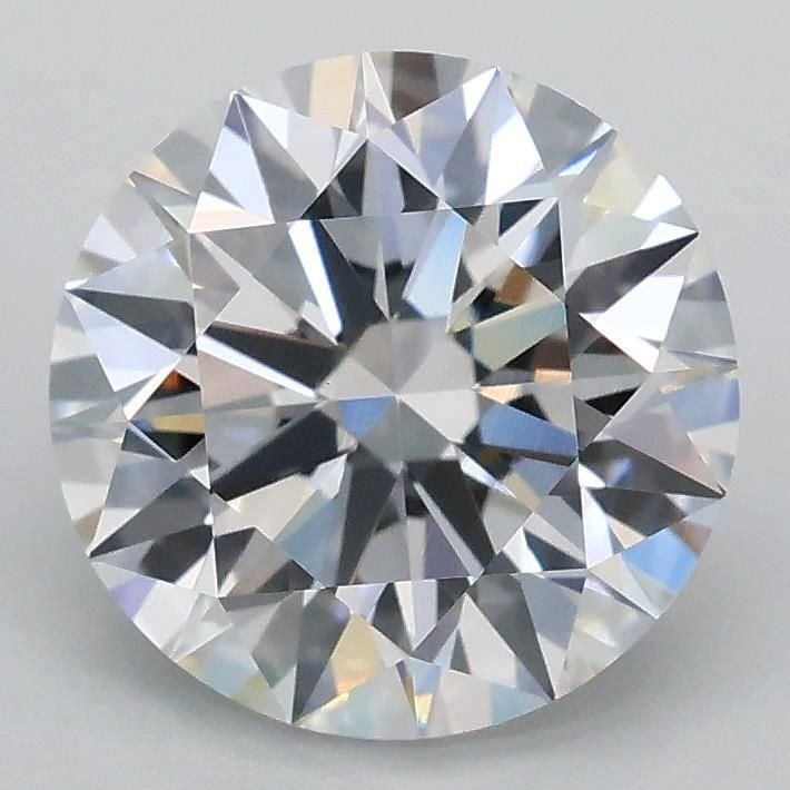 2.08ct D VVS2 Rare Carat Ideal Cut Round Lab Grown Diamond