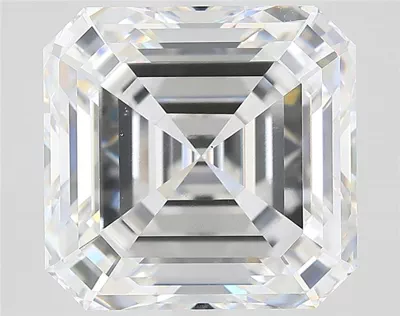 10.05ct E VS1 Rare Carat Ideal Cut Asscher Lab Grown Diamond