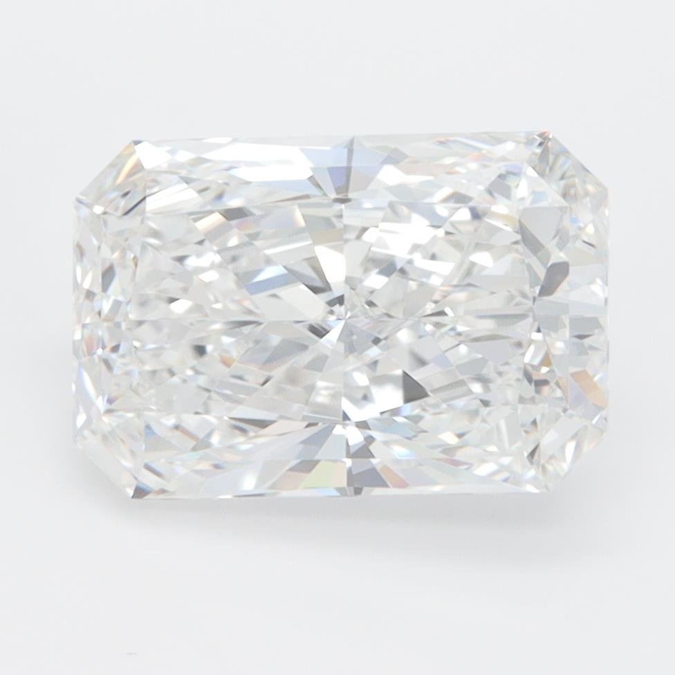 3.09ct E VVS1 Rare Carat Ideal Cut Radiant Lab Grown Diamond