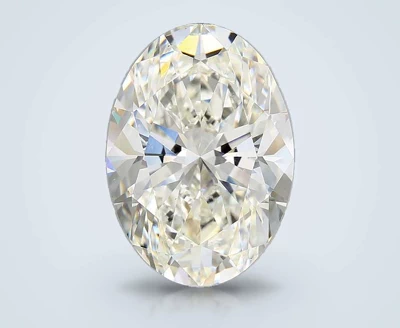 7.02ct I VS2 Rare Carat Ideal Cut Oval Diamond