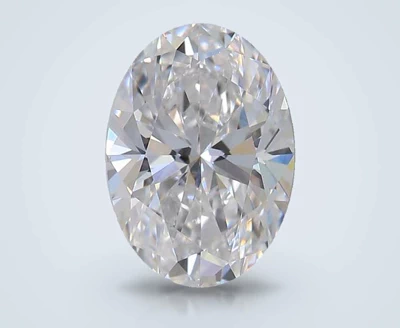 1.02ct D VVS2 Rare Carat Ideal Cut Oval Lab Grown Diamond