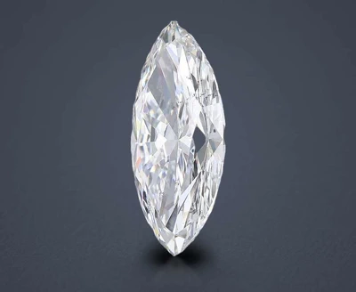 4.02ct F SI1 Rare Carat Ideal Cut Marquise Lab Grown Diamond