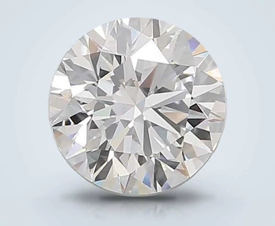 3.57ct E VVS2 Rare Carat Ideal Cut Round Lab Grown Diamond