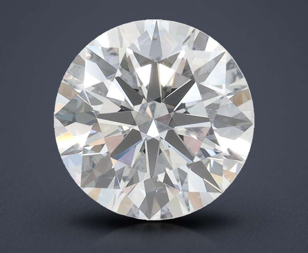 3.00ct D VS1 Rare Carat Ideal Cut Round Lab Grown Diamond